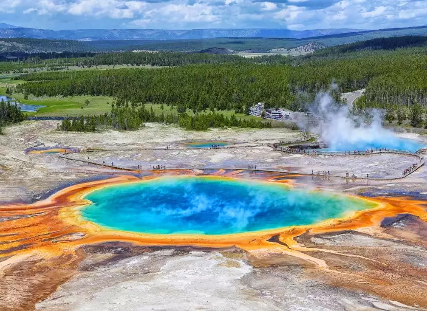 Yellowstone geysers
