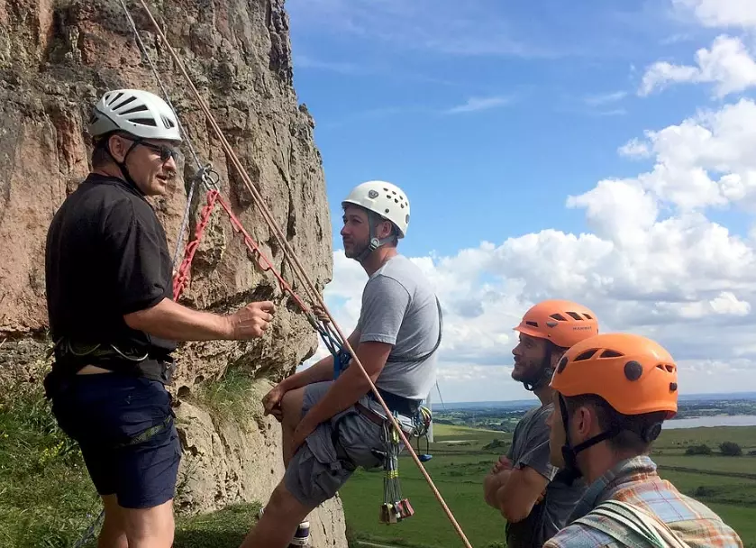 indoor climbing training