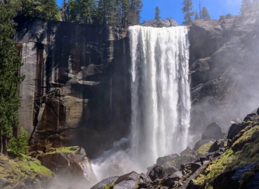 national park waterfalls near me