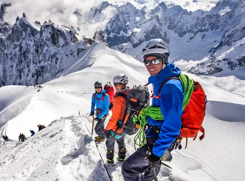 hiring a climbing guide