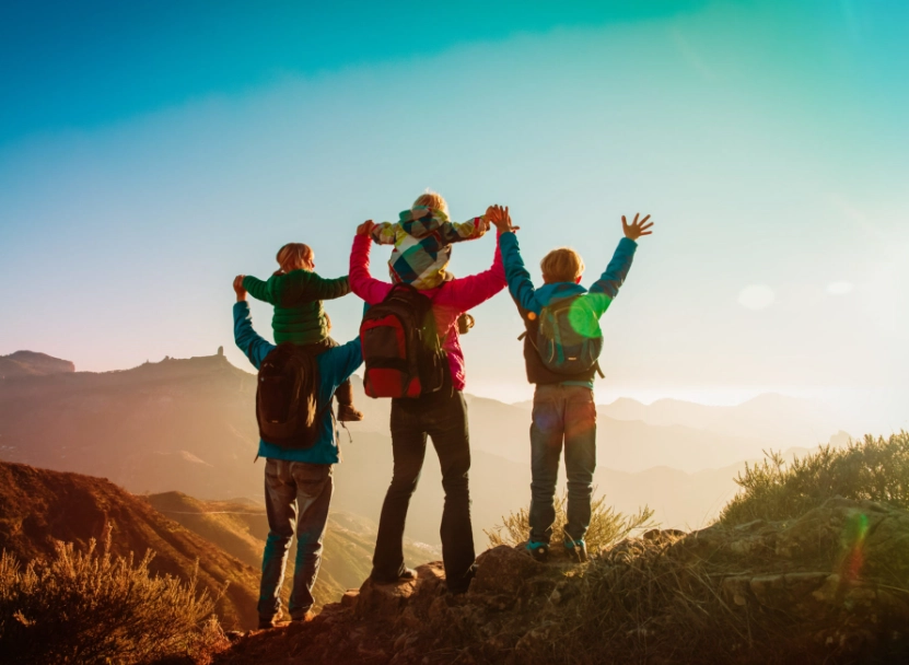 family hiking trails