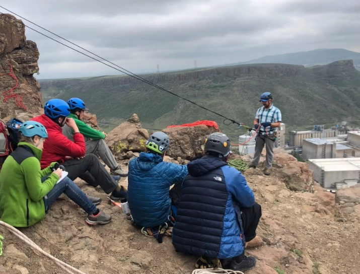 hiring a climbing guide