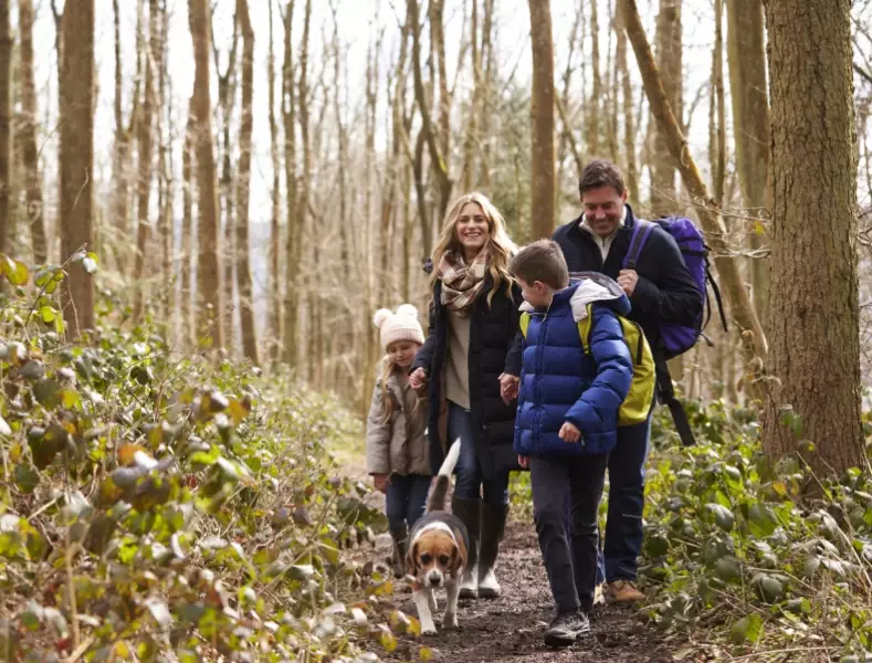 family hiking trails
