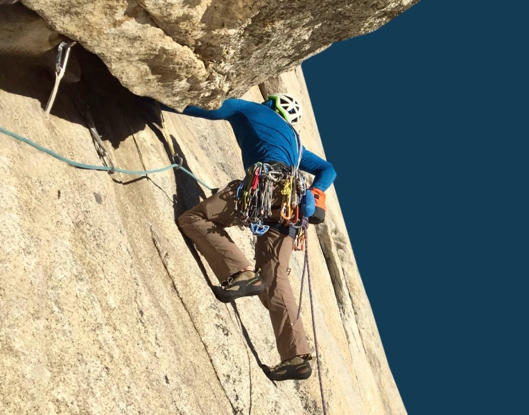 aid climbing gear