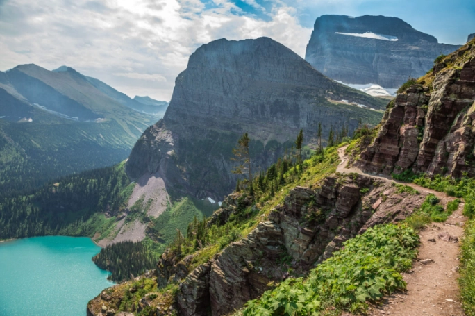 Glacier National Park hiking