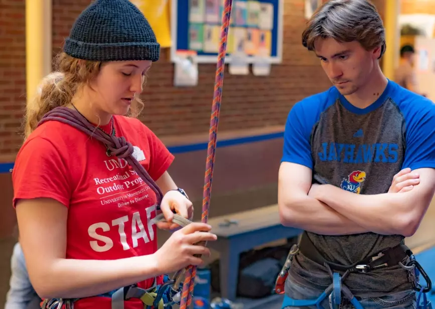 rock climbing instructor certification