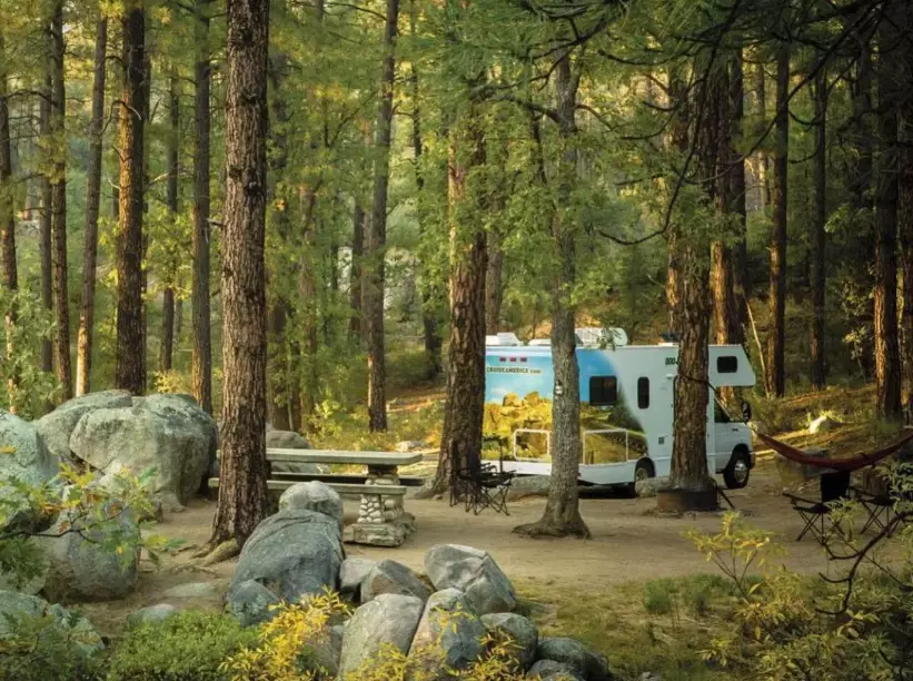 book RV sites national parks