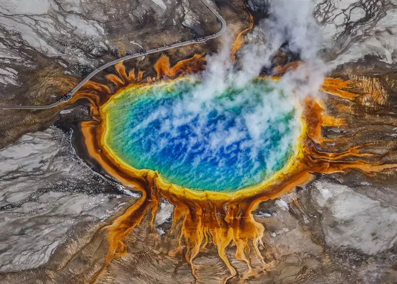 how to see Grand Prismatic Spring how to see Grand Prismatic Spring