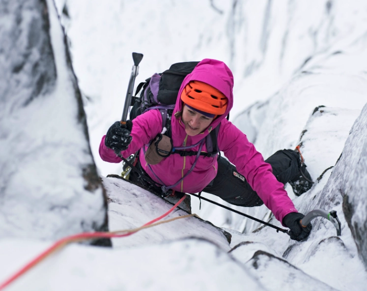 winter climbing gear