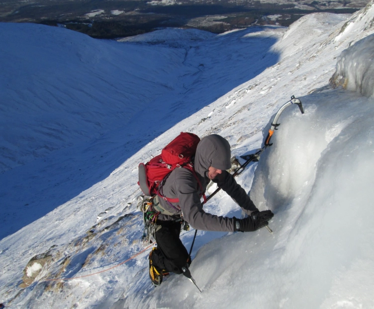 winter climbing gear
