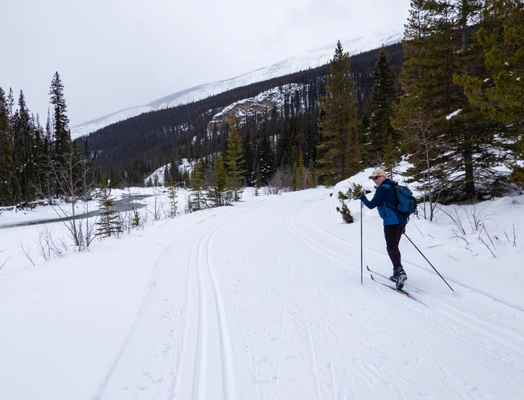 national park ski trails