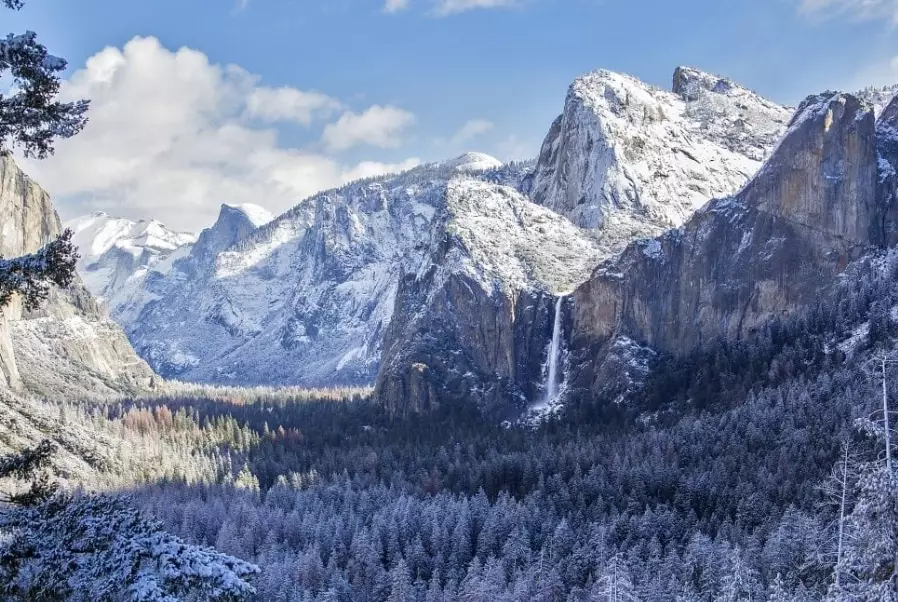 Winter in national parks