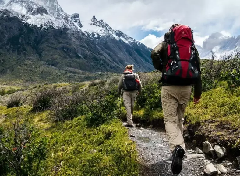 What does go trekking mean?