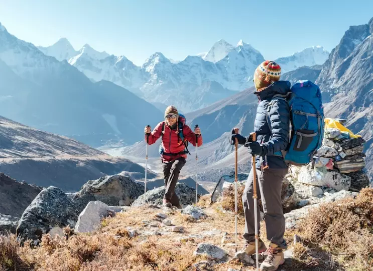 hiking and trekking gear