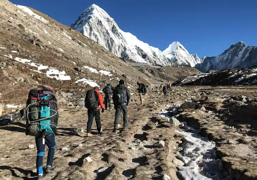 Is it trekking or tracking?