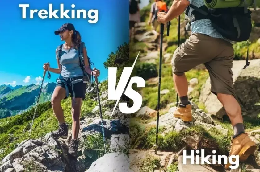 What is trekking vs. hiking?