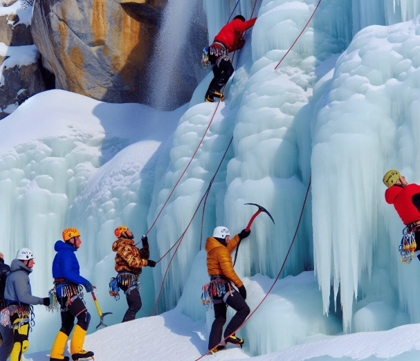 ice climbing competition
