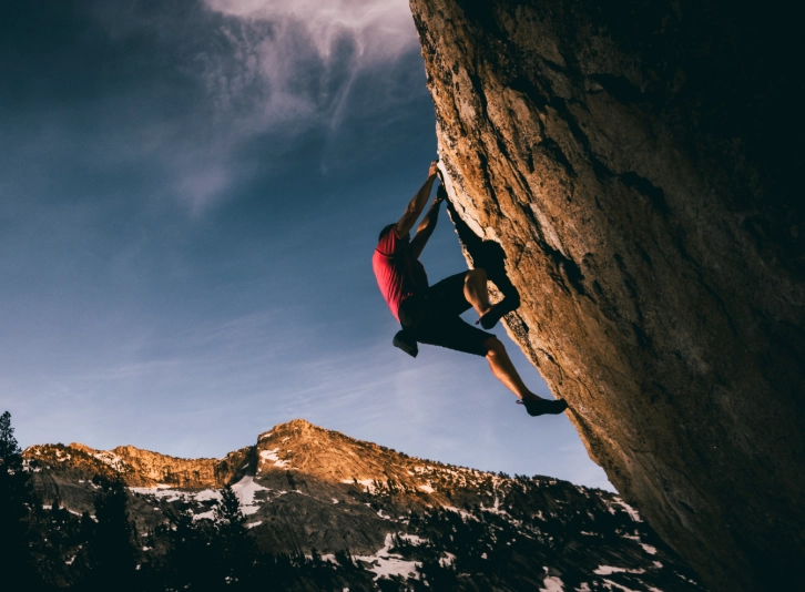 types of rock climbing