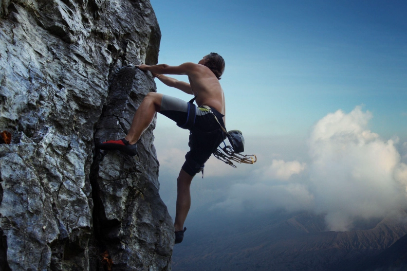 mountain climbing called