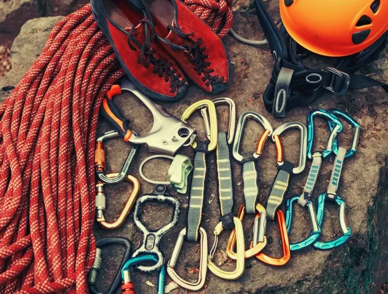 rock climbing gear list