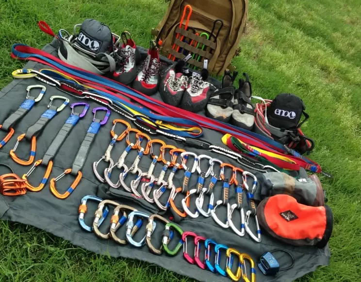 Rock climbing equipment