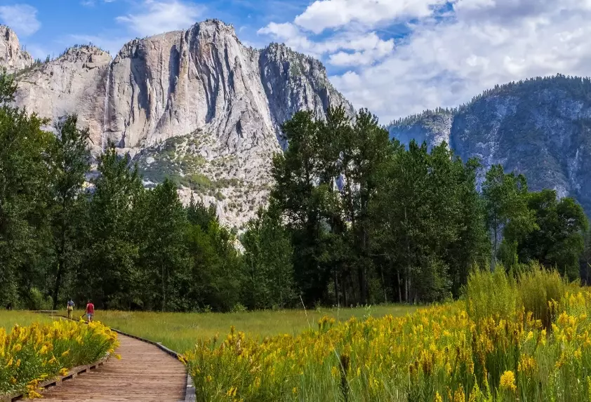less crowded national park trails