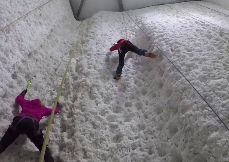 ice climbing gym