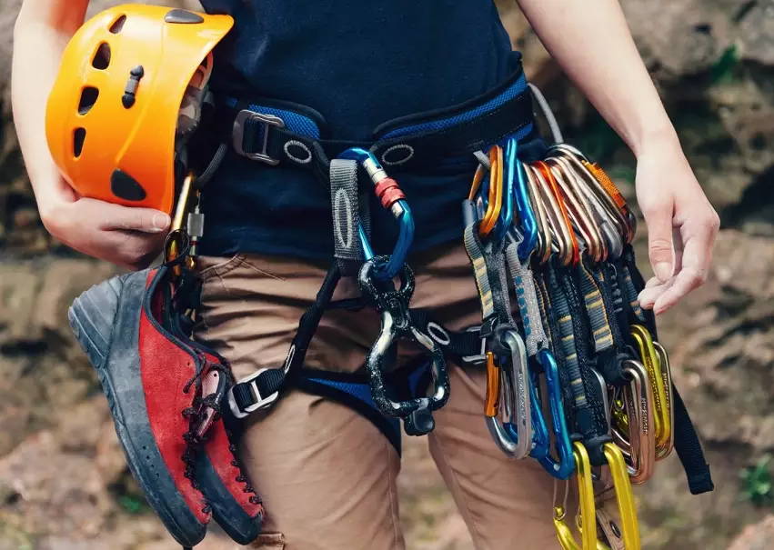 how to check climbing harness