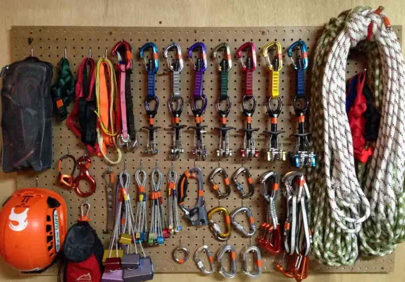 rock climbing equipment maintenance