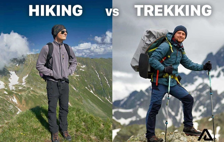 difference between hiking and trekking difference between hiking and trekking