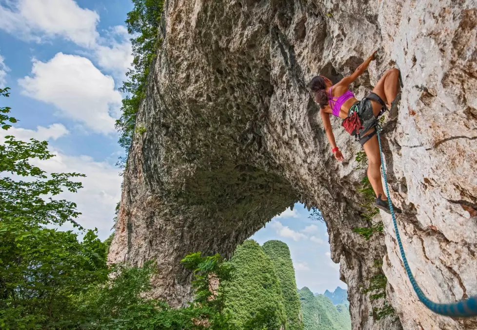 best rock climbing country