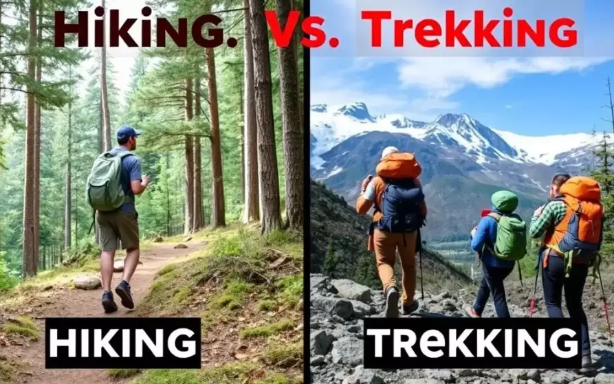 hiking vs trekking hiking vs trekking