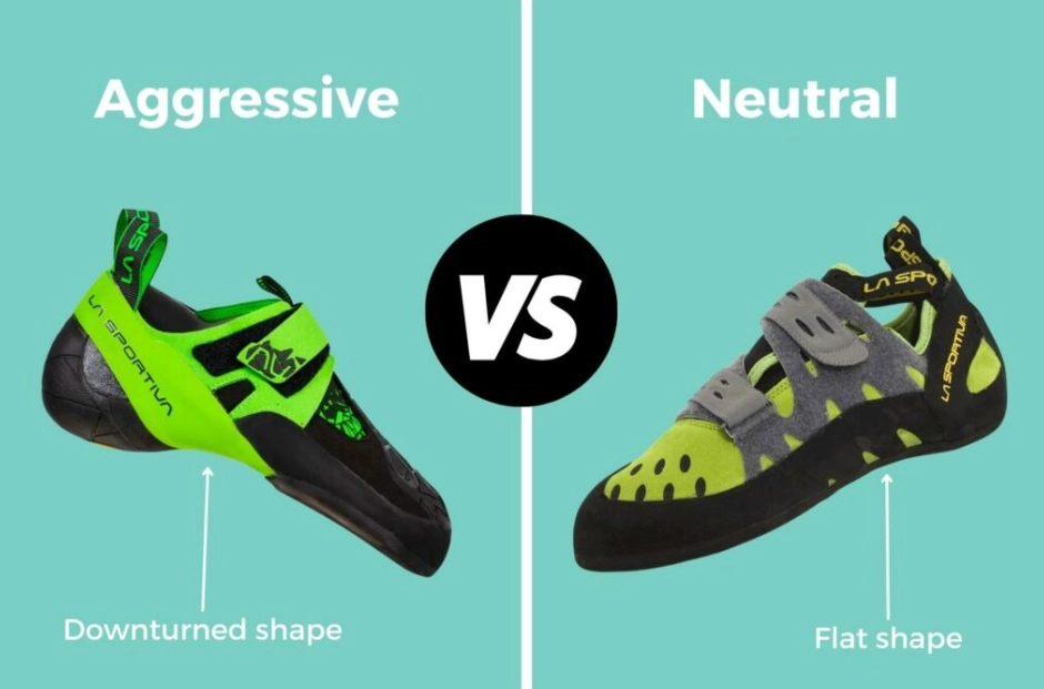 how climbing shoes help