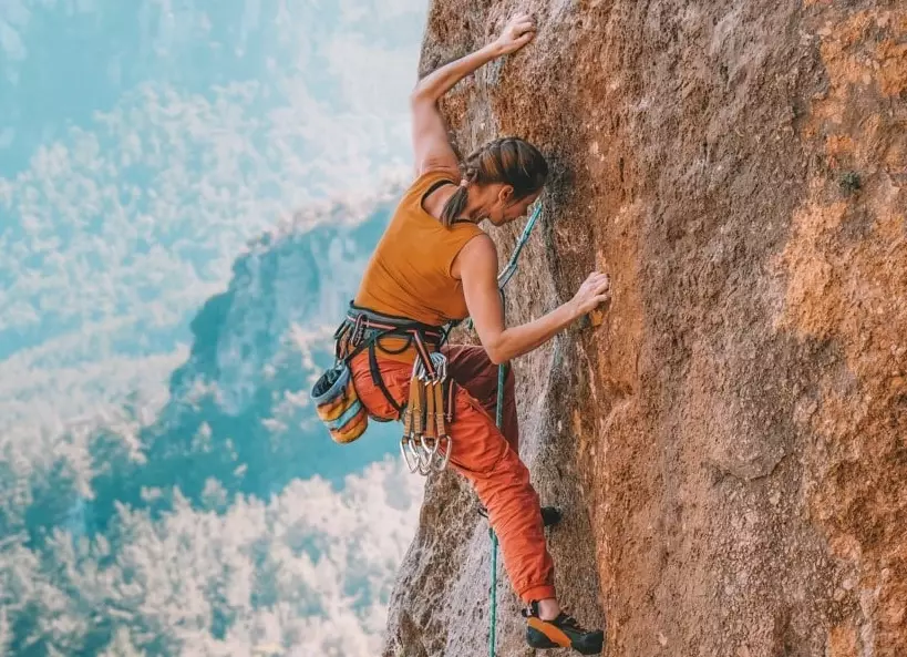 rock climbing gear
