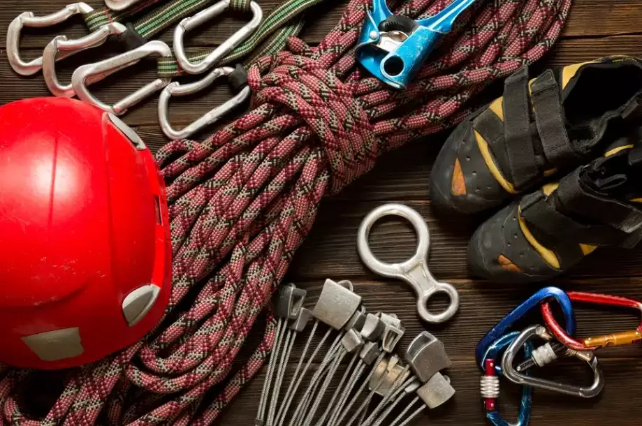 beginner climbing gear checklist