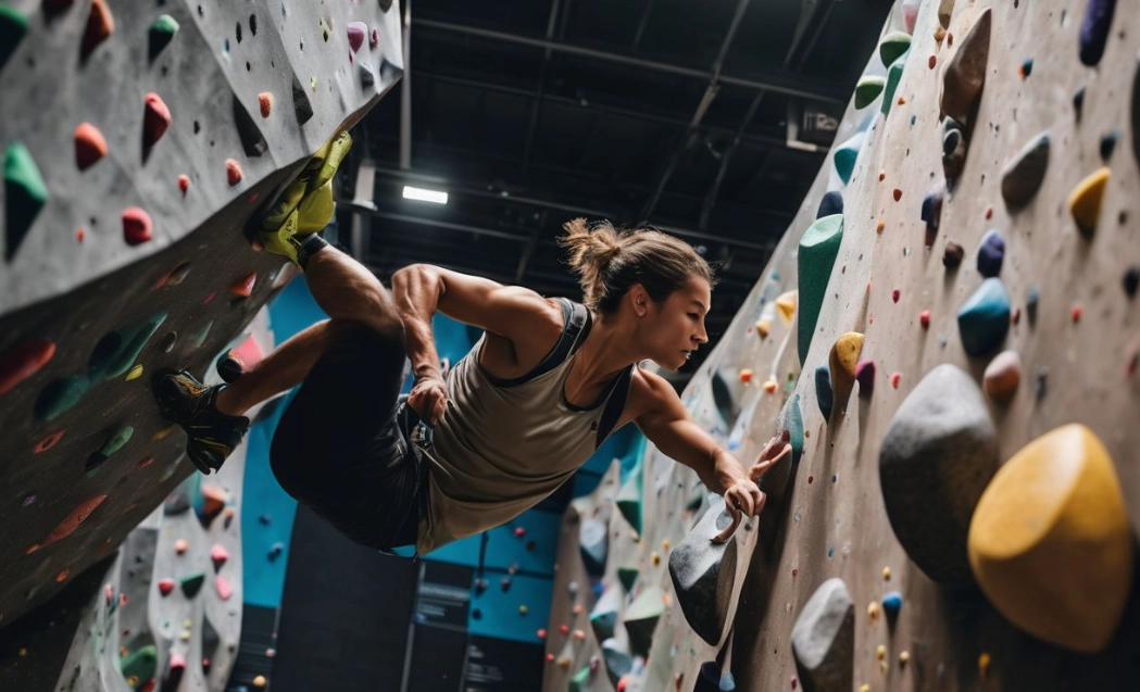 bouldering route bouldering route