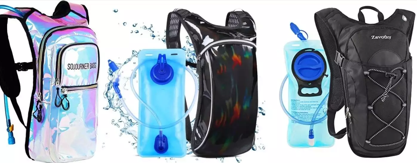 hydration backpack for concerts