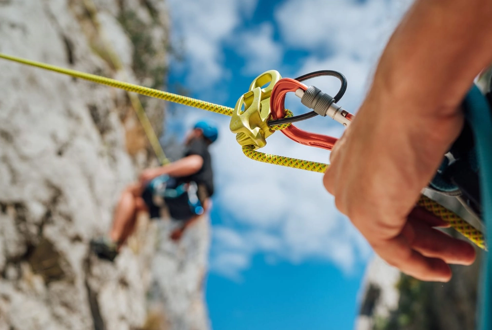 belaying harder than climbing
