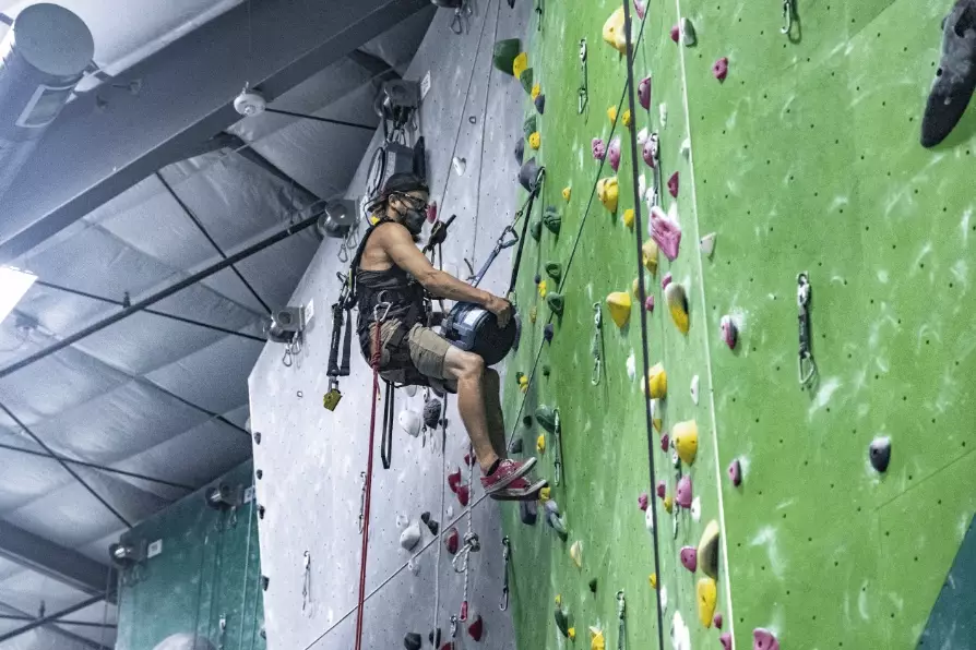 climbing route climbing route