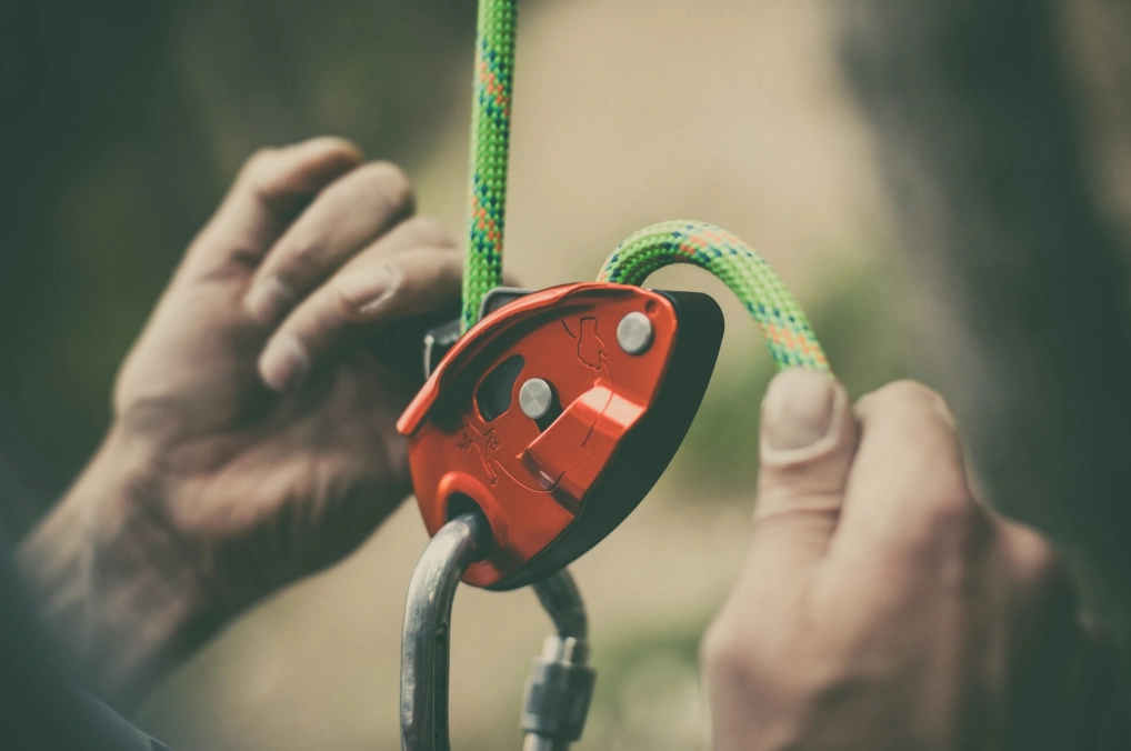 belaying harder than climbing