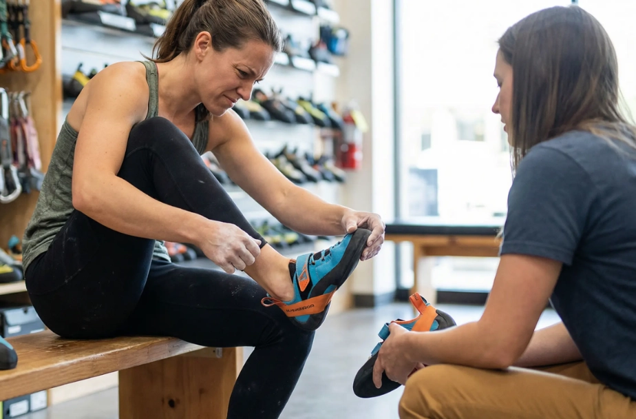 rock climbing clothing mistakes