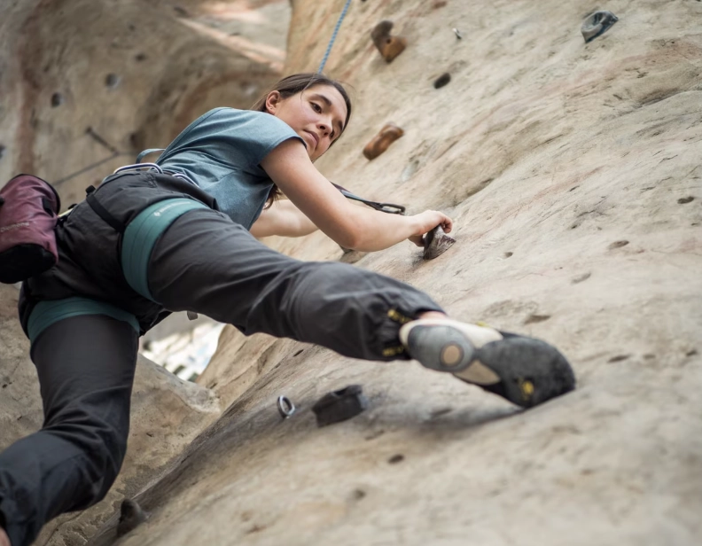 bad climbing attire