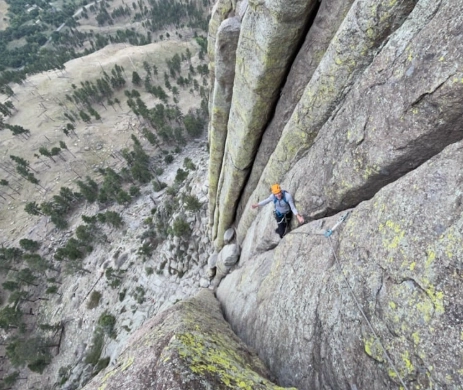 Climbing routes in usa