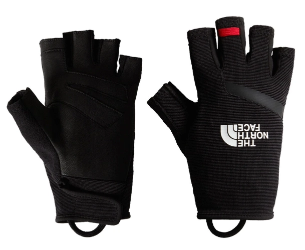 fingerless climbing gloves